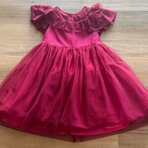 Mini Boden Vibrant Pink party Dress